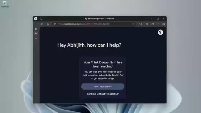 OpenAI o1 推理模型免费用，微软 Copilot 开放“深度思考”AI 功能