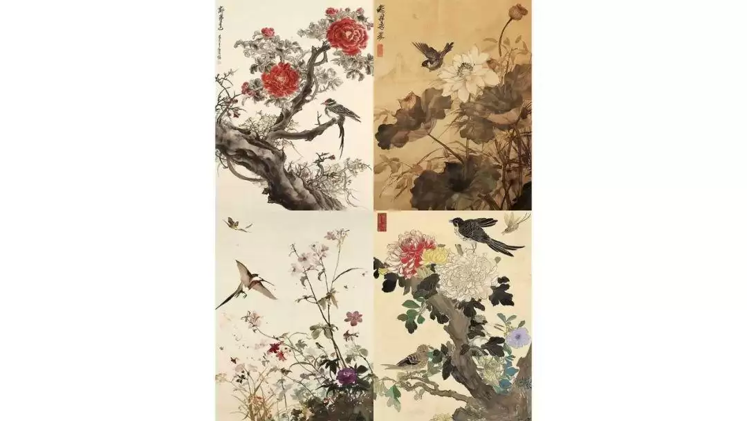 用AI轻松画出超逼真中国山水画，Midjourney提示词分享