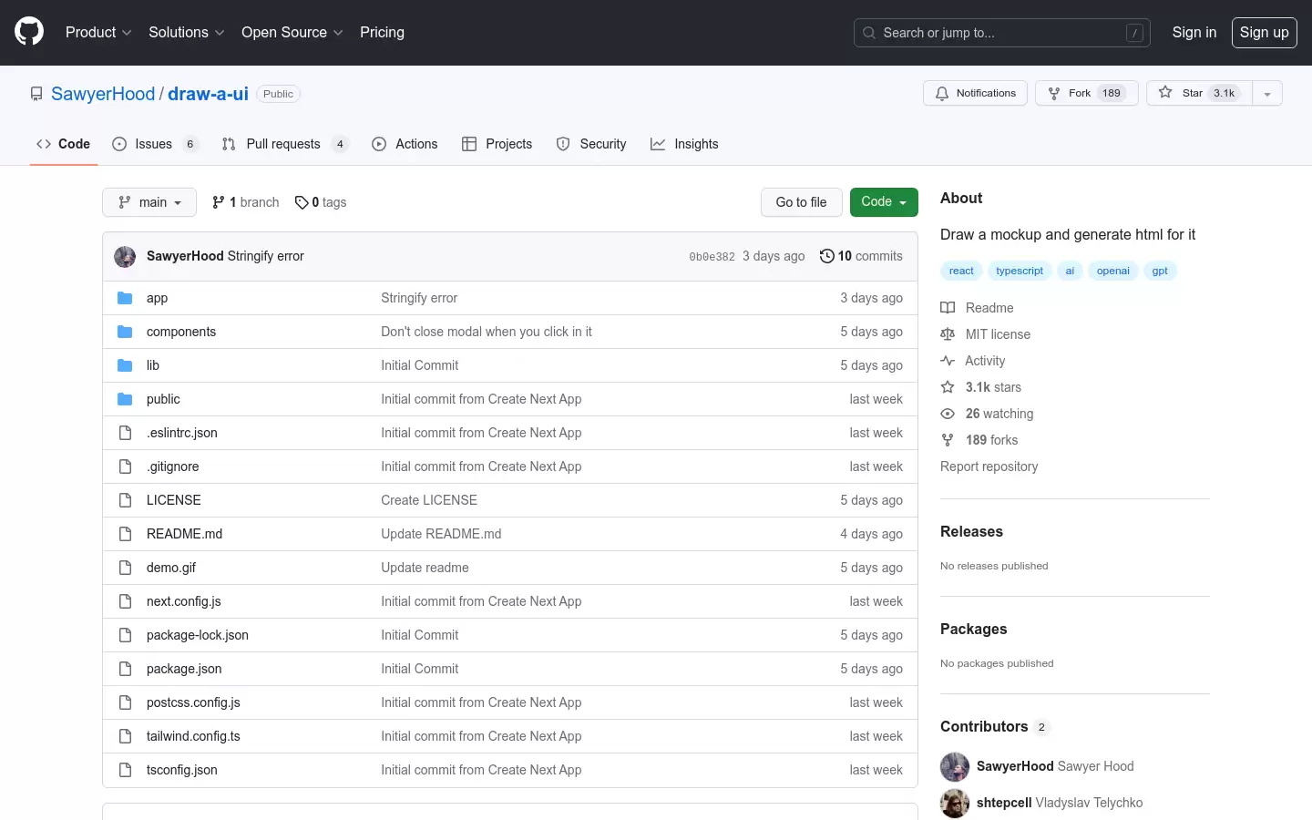 draw a ui : 绘制UI并用GPT4生成HTML