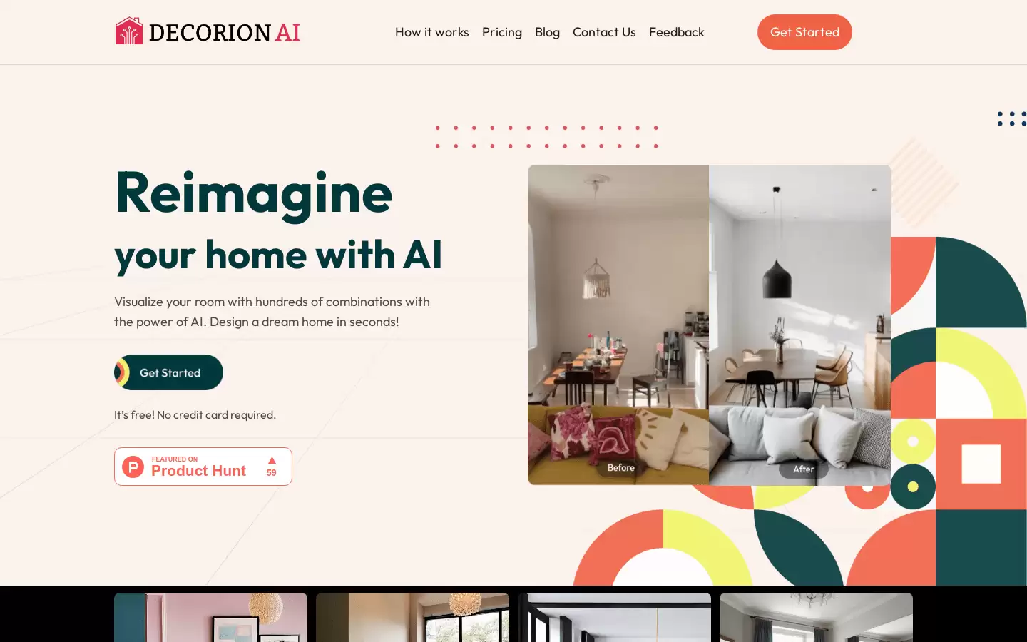 decorion.xyz : 一款利用AI的在线室内设计辅助工具