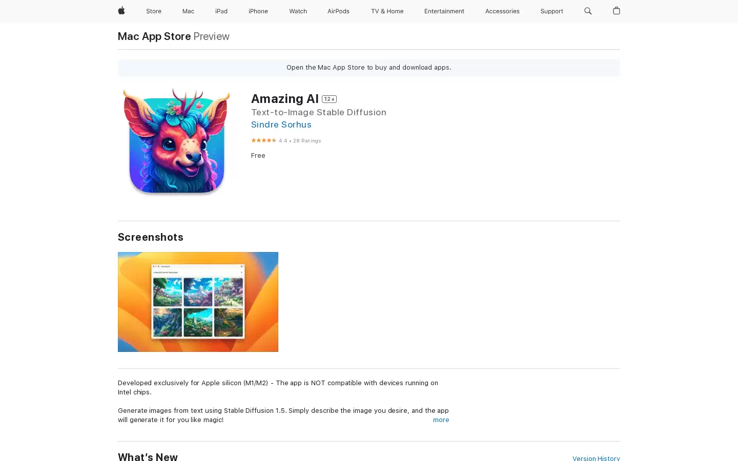 Amazing AI : 文字生成图片神器