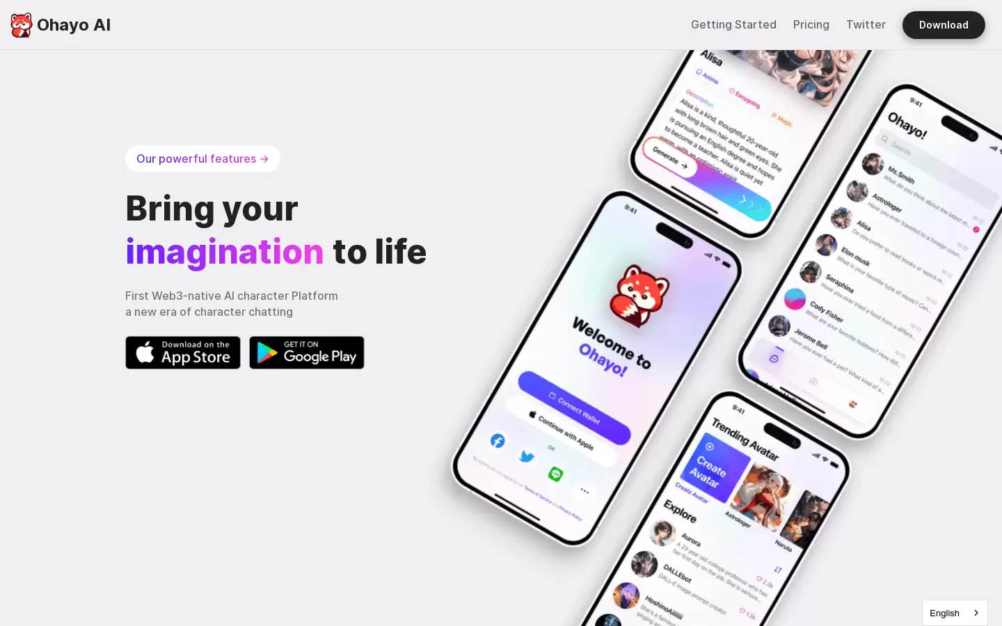 Ohayo AI : 首个AI驱动的跨社交智能消息应用