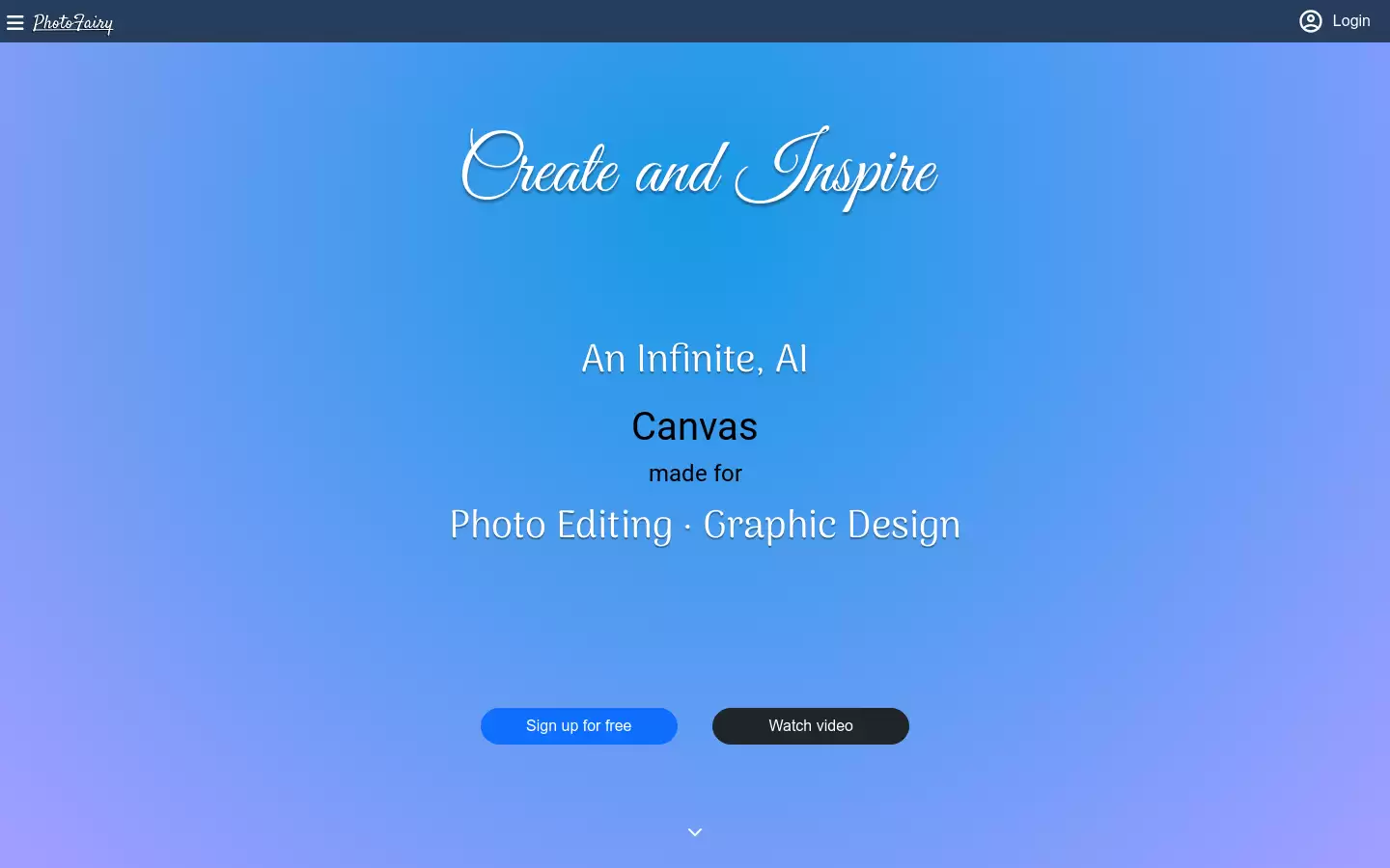 PhotoFairy : 无限AI画布，用于照片编辑和图形设计
