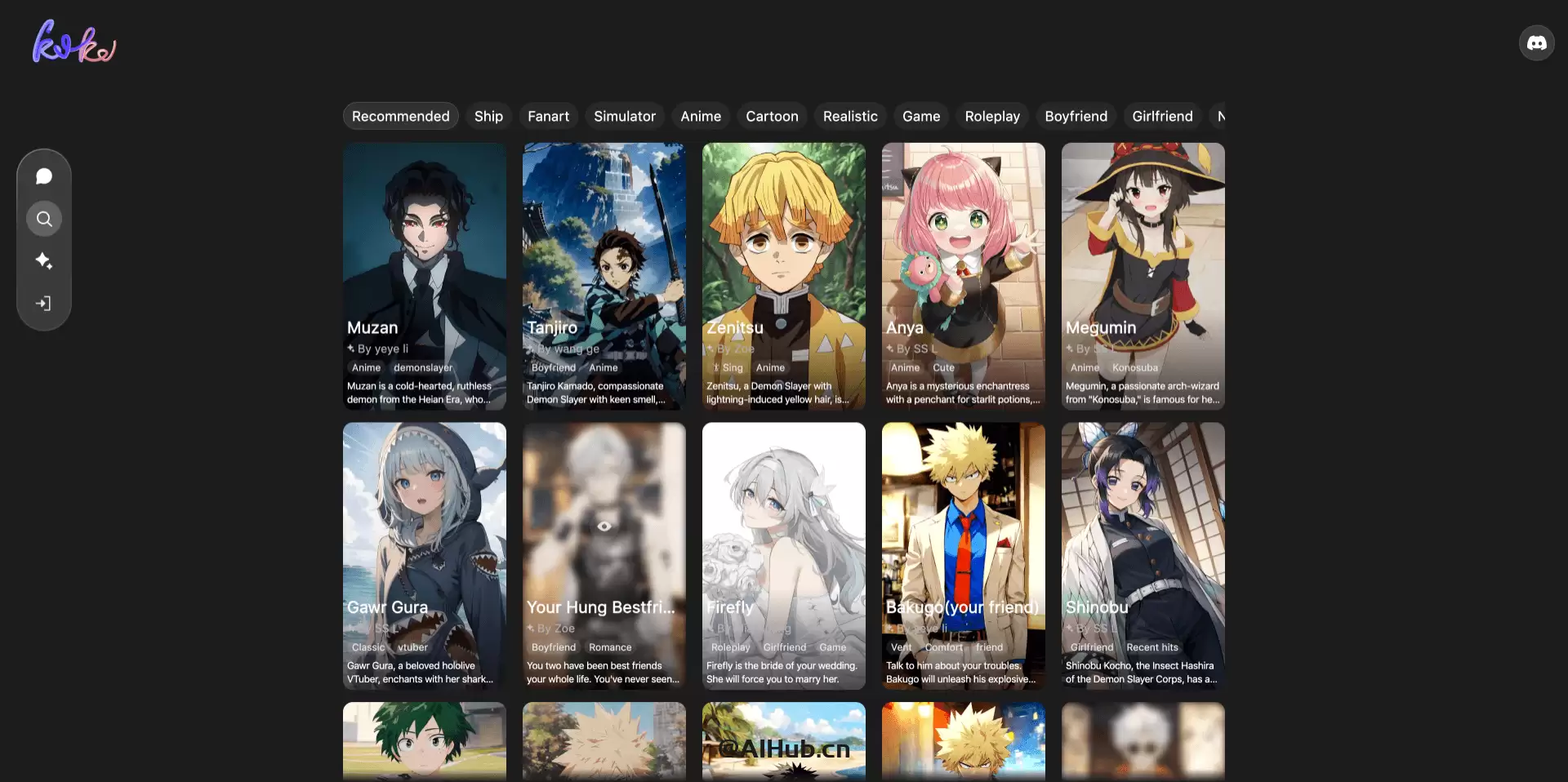 Koko AI：虚拟AI聊天伴侣，提供与3D动漫角色的面对面互动体验