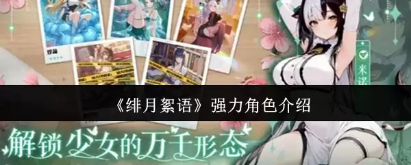 《绯月絮语》强力角色介绍