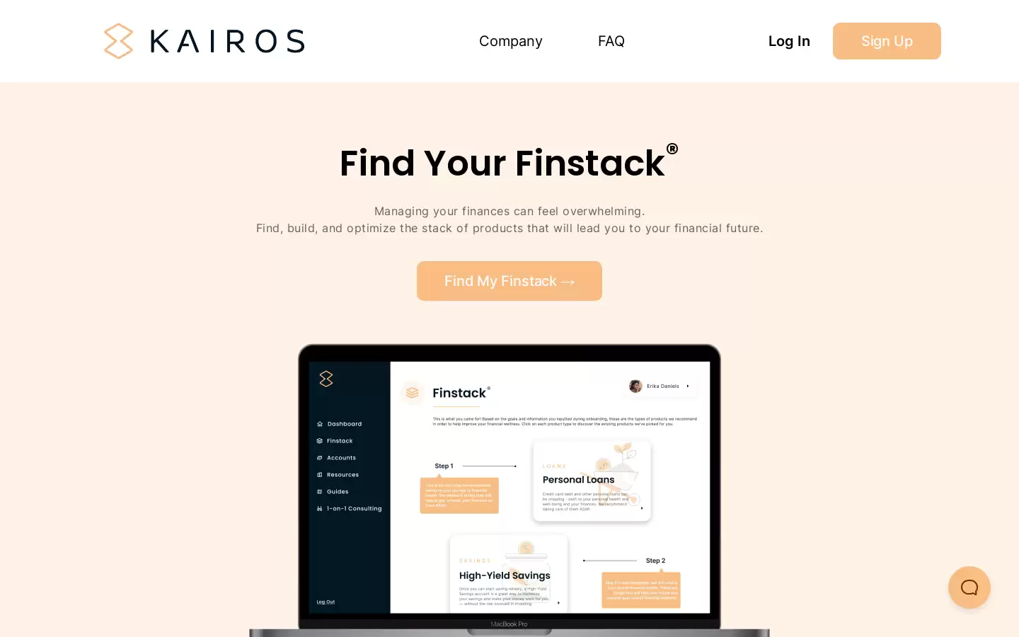 Kairos Financial : 为普通人提供财富管理