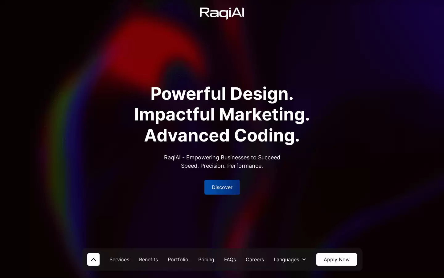 RaqiAI : 为企业提供设计、营销和编码服务,助力业务成功