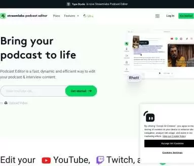 Streamlabs Podcast Editor-轻松编辑播客内容