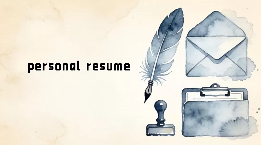personal resume
