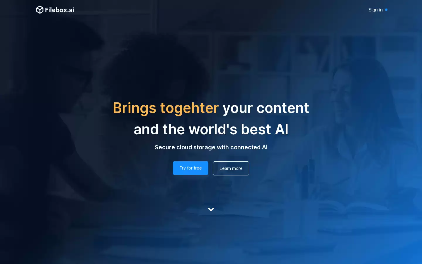 Filebox.ai : 存储、管理和交互的新方式