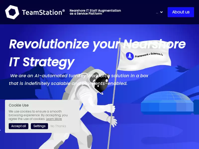 TeamStation AI : 构建、管理、扩展和支付来自拉美的顶级远程软件工程团队