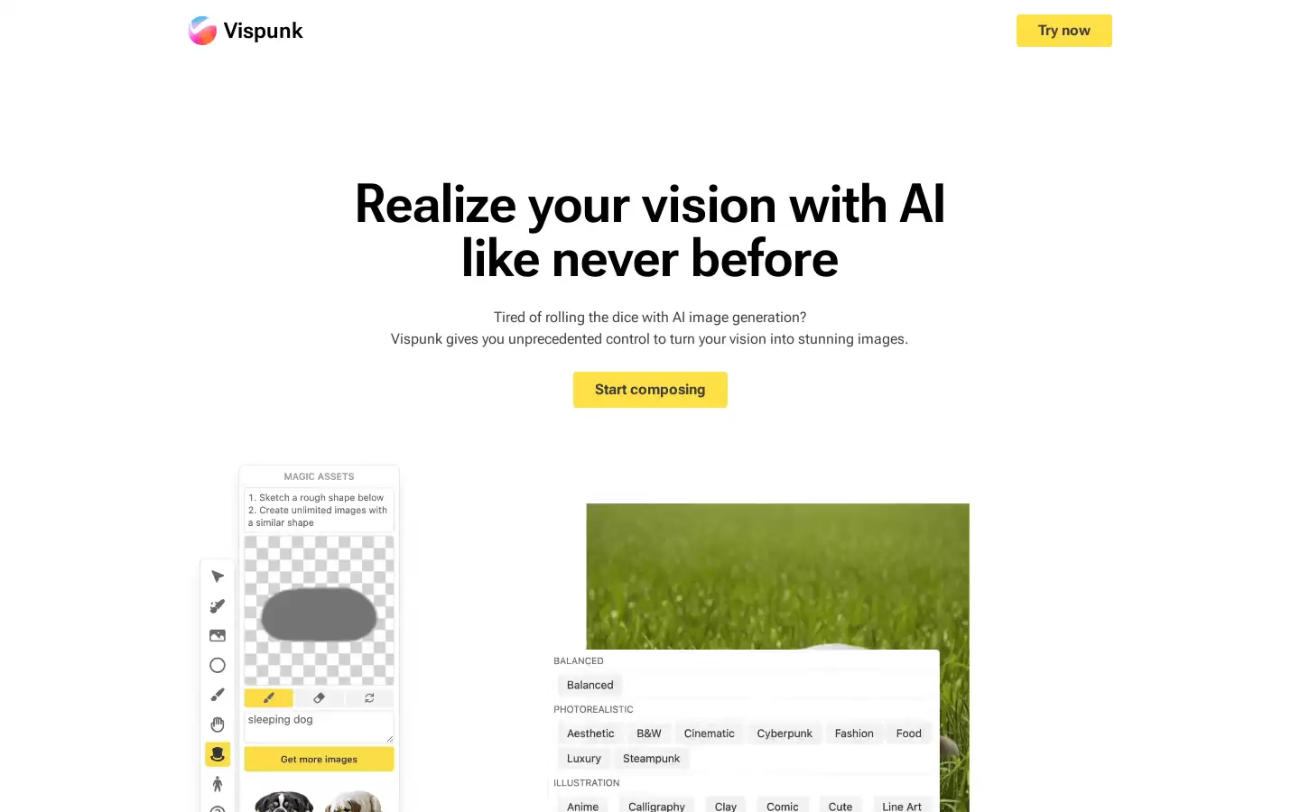Vispunk : 实现你的创意，AI 图像生成新体验
