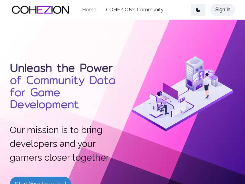 COHEZION.AI : 将工作室和玩家紧密联系在一起