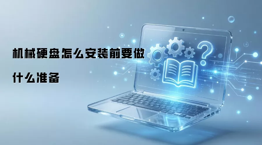 机械硬盘怎么安装前要做什么准备