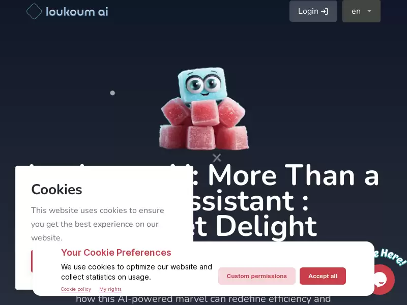 Loukoum AI : 你的个人助理，提升工作效率