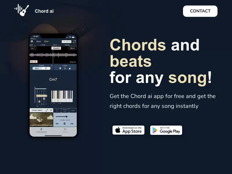 Chord ai : 为任何歌曲提供和弦和节拍！