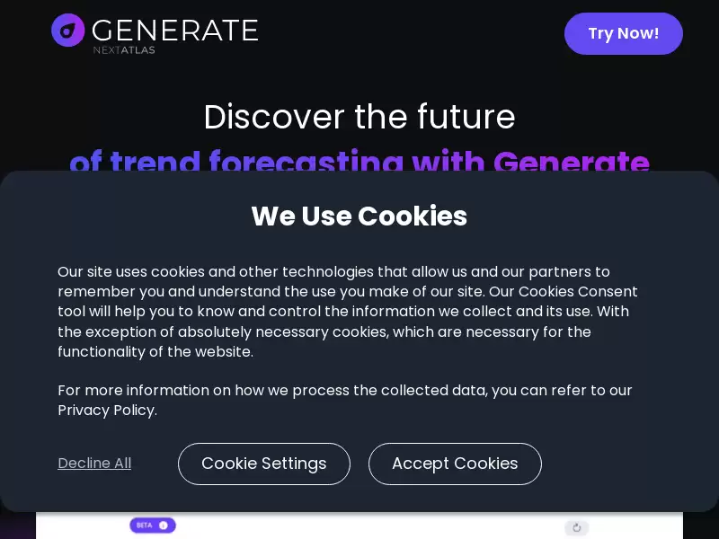 Nextatlas Generate : 世界首个生成式趋势预测服务