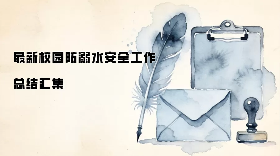 最新校园防溺水安全工作总结汇集