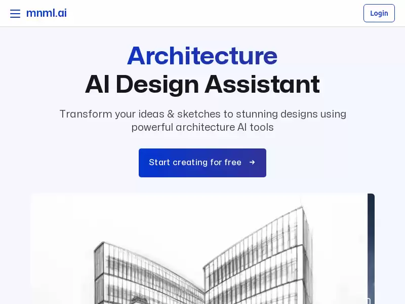 mnml AI : AI设计助手，极简设计