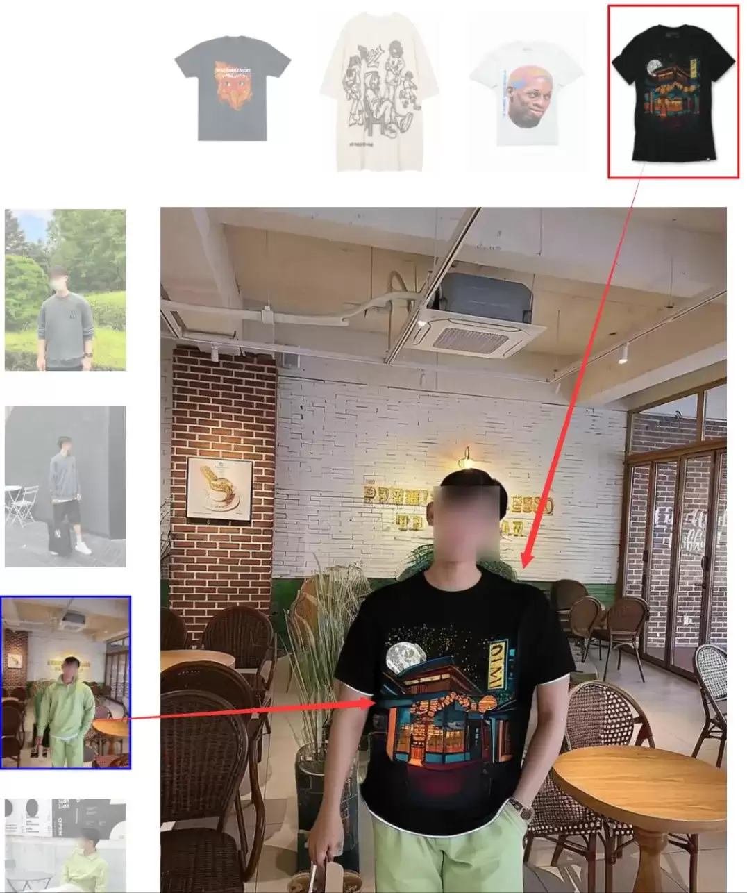 用AI实现虚拟试衣，只需照片即可实现在线换装