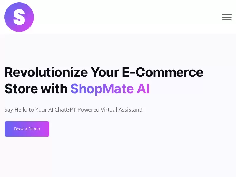 ShopMate AI : AI助手提升电商店铺销售