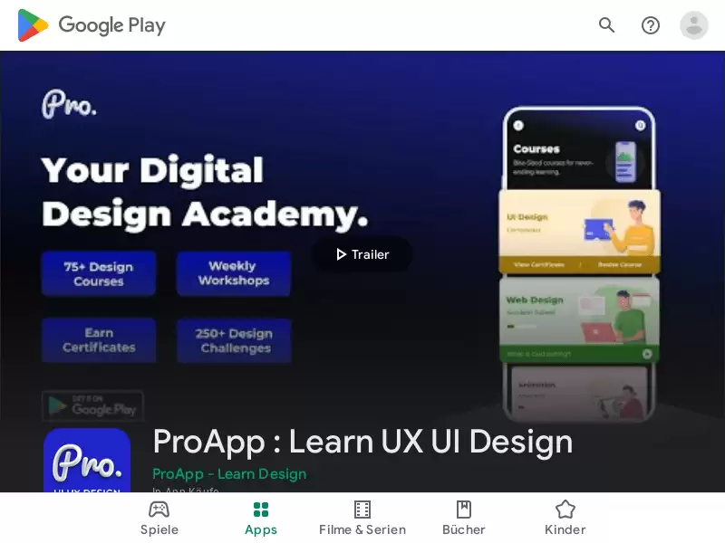 ProApp: Learn Design the AI Way : 提升设计技能的学习平台