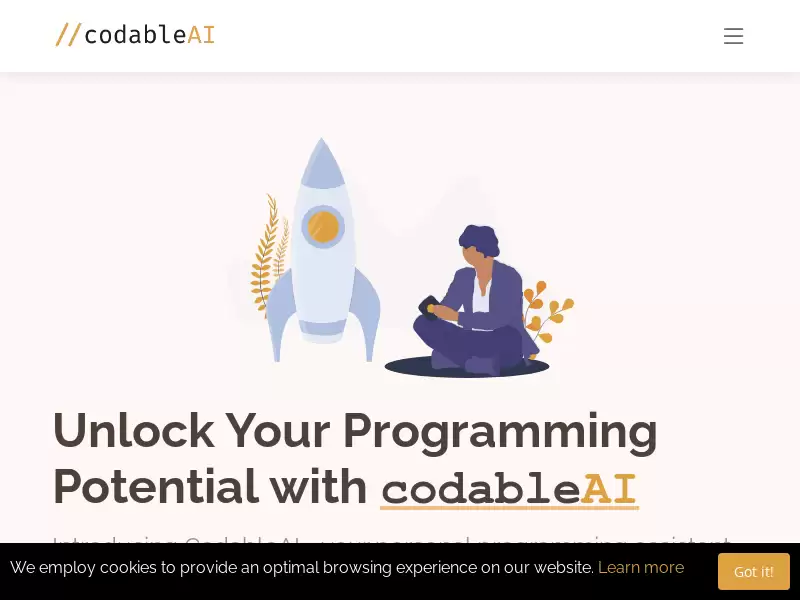 CoableAI - Code Writing & Debugging : AI辅助编程，提高效率