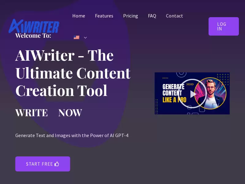 Aiwriter.fi : AI创作助手