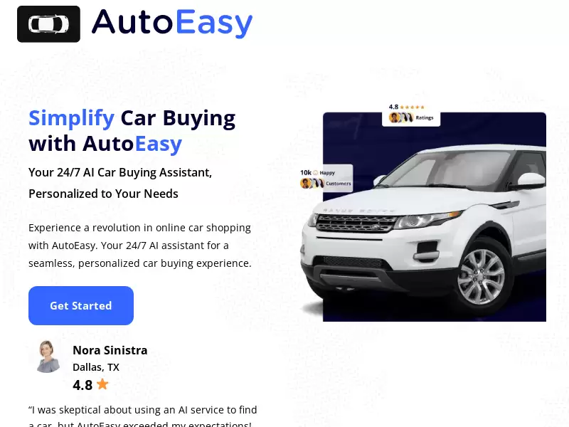 AutoEasy : 您的个人AI汽车购买助手