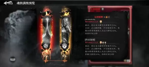 无形眼眸与霸王组合示意图