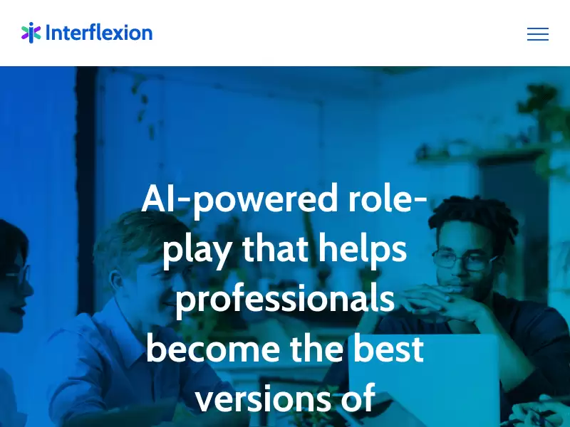 Interflexion : AI助力角色扮演，帮助职场人士成为更好的自己