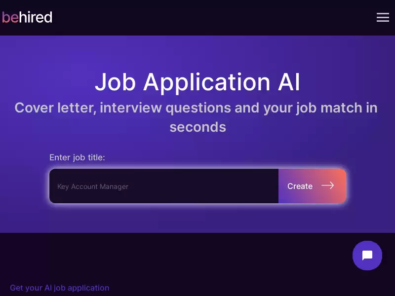 Behired : AI求职助手