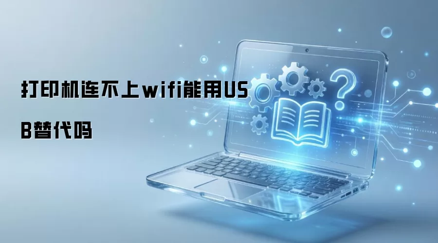 打印机连不上wifi能用USB替代吗