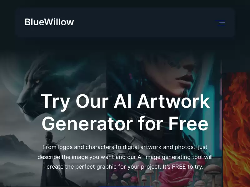 BlueWillow : 免费AI艺术生成器