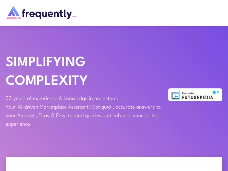 Frequently.Ai : 简化复杂问题的Ai亚马逊助手