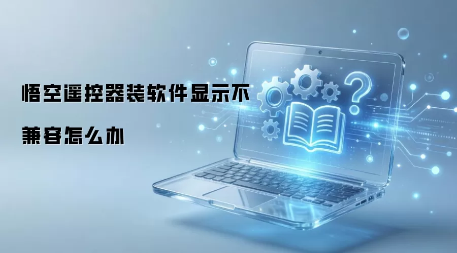 悟空遥控器装软件显示不兼容怎么办
