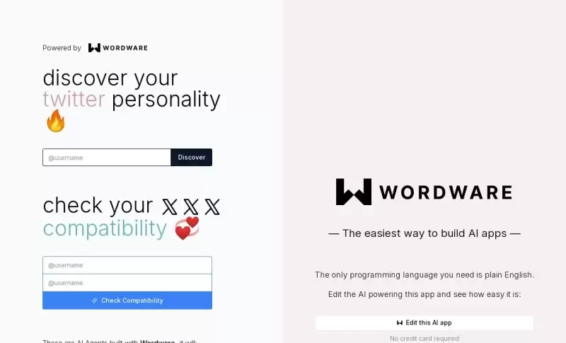 毒舌AI Twitter Personality-发现你的推特个性