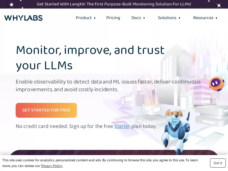 WhyLabs AI Observatory : 实时监控和管理AI模型与数据