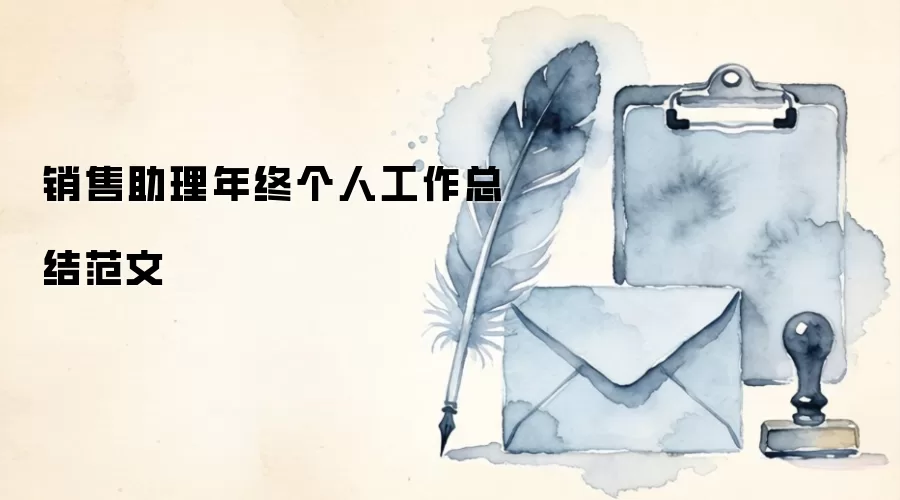 销售助理年终个人工作总结范文