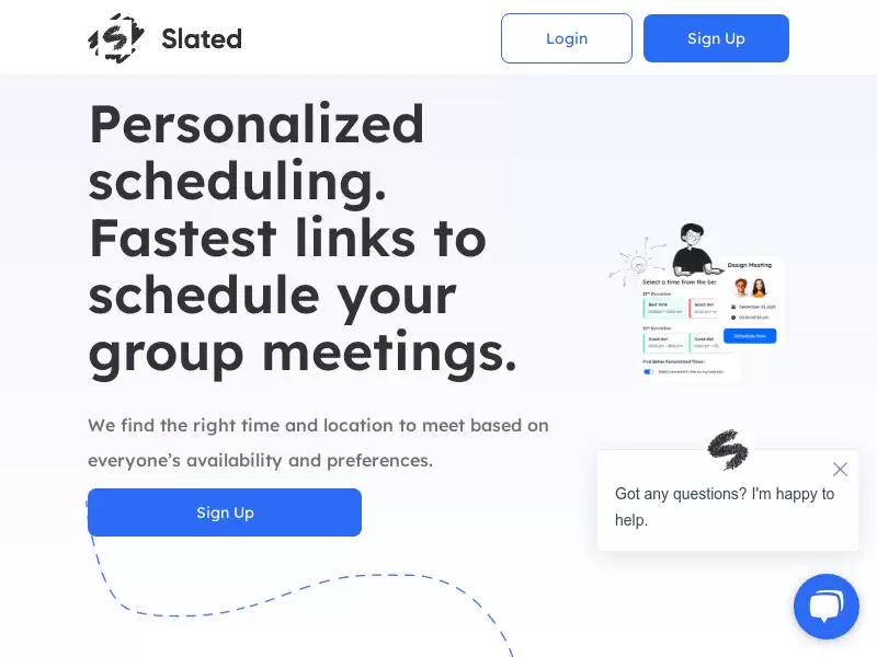 Slated.ai : 一键调度，自动记录，个性化团队会议管理。
