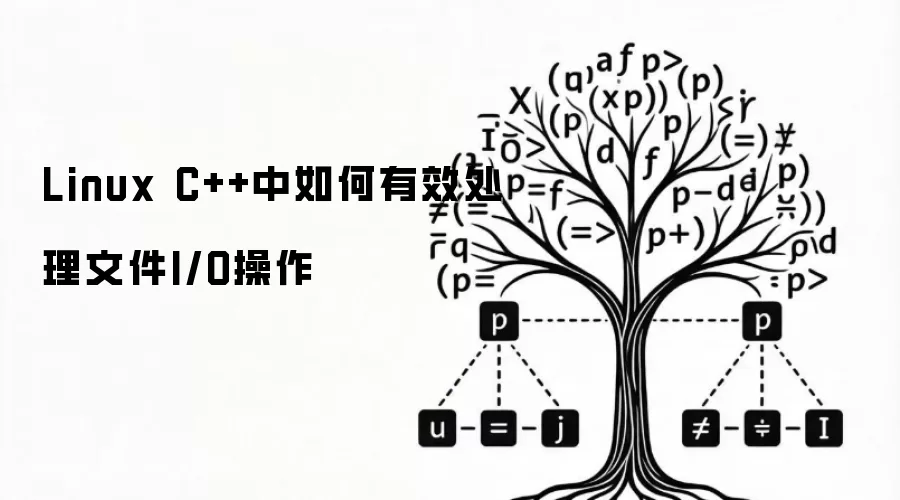 Linux C++中如何有效处理文件I/O操作