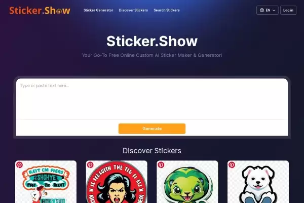 Sticker.Show-免费在线AI贴纸生成工具