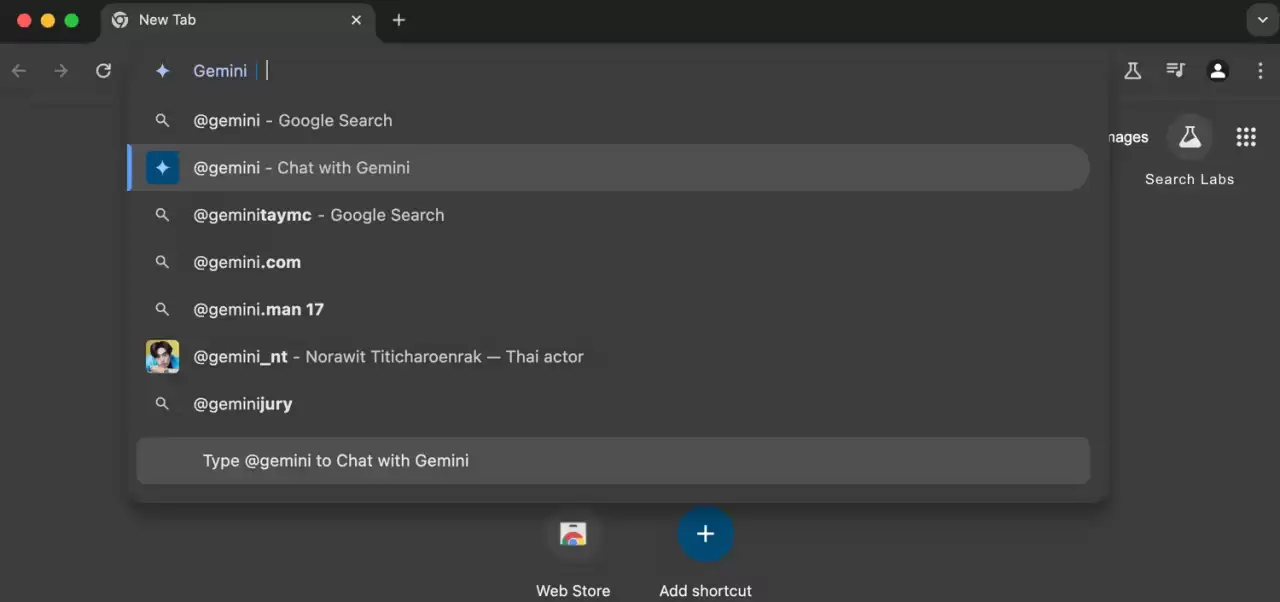 Chrome 浏览器桌面版地址栏即将整合聊天机器人 Gemini