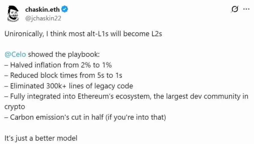 以太坊创始人Vitalik Buterin：极简主义是Layer2区块链成功的关键要素