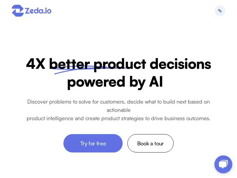 Zeda.io : AI-Powered产品发现和策略平台