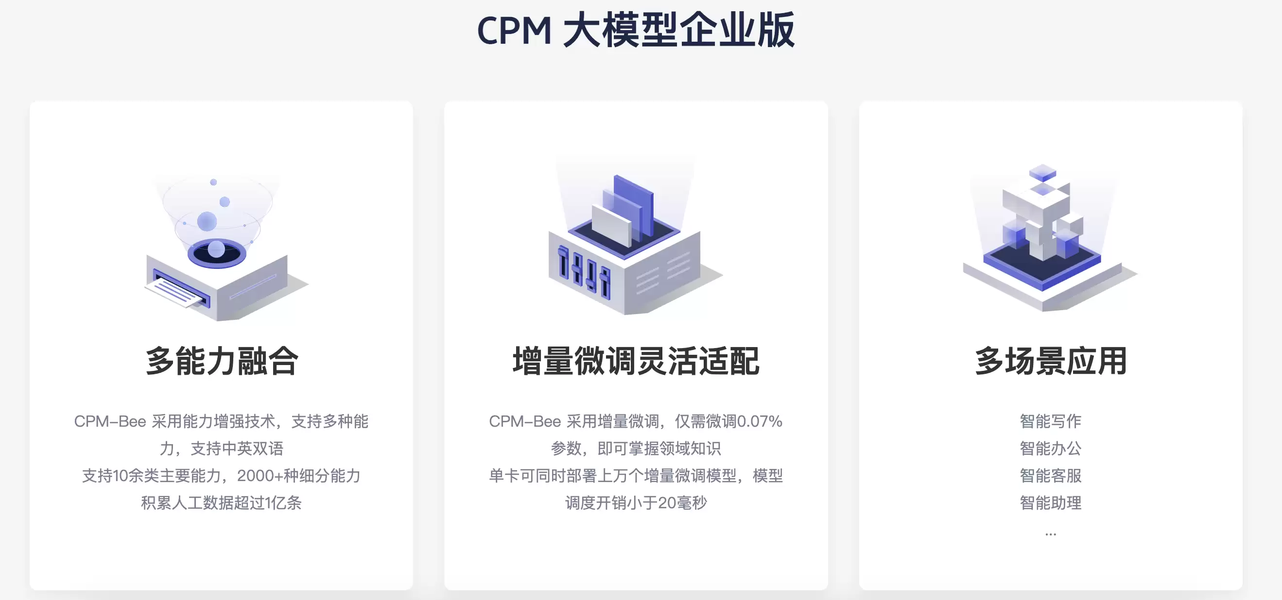 面壁智能大模型AI技术创新与应用落地解决方案