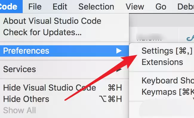 vscode英文版怎么显示隐藏行号
