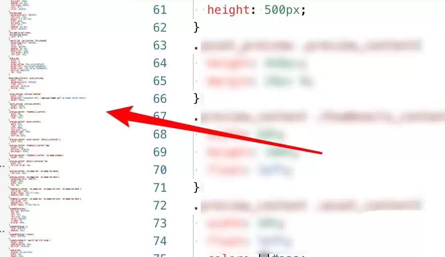 vscode编辑器代码小视图怎么在左边显示