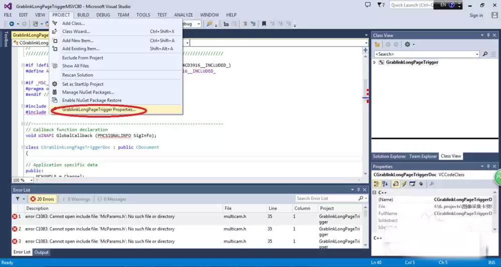 VS2013项目怎么添加相关头文件Include File