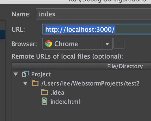 Webstorm下如何结合chrome debug js程序